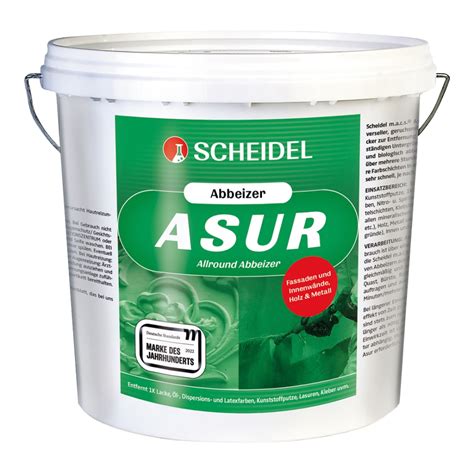 scheidel asur allround abbeizer|Scheidel Asur Allround Paint Stripper, 1 l